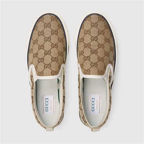 gucci tennis slip on womens|Gucci tennis 1977 women.